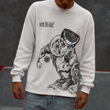 UNBREAKABLE HAIR OFF-WHITE THERMAL KNIT