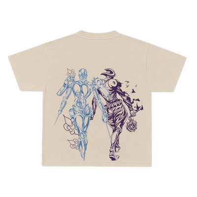SILVER CHARIOT BEIGE TEE