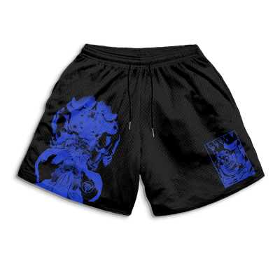 ZODD VS SKULL KNIGHT MESH SHORTS