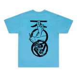 HEAVENLY CLASH SKY BLUE TEE