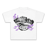 MENACING GRILLZ WHITE TEE