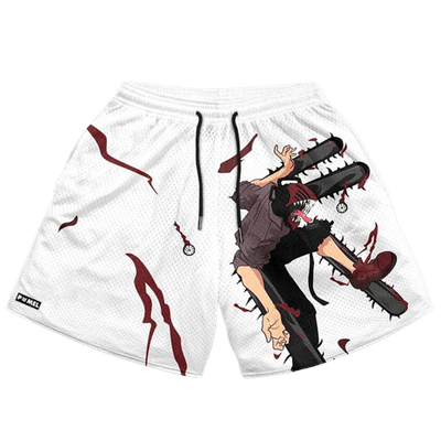 CHAINSAW TRANSFORMATION - MESH SHORTS - Pomel