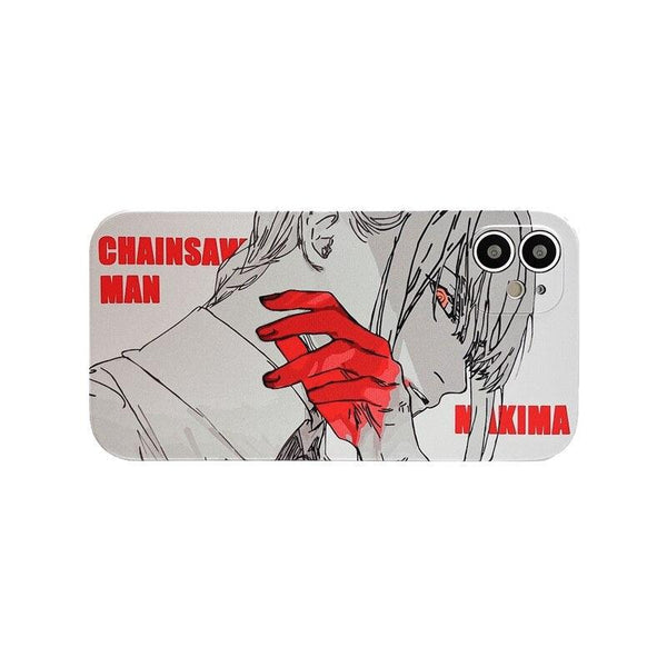 CHAINSAW WHITE IPHONE CASE Pomel CHAINSAW WHITE IPHONE CASE Pomel