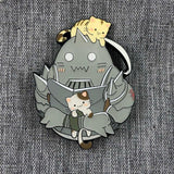 ALPHONSE ARMOR LAPEL PIN - Pomel