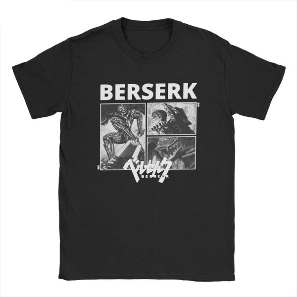 BERSERK ARMORS BLACK TEE - Pomel