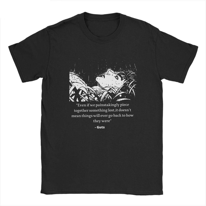 GUTS RAINING BLACK TEE - Pomel