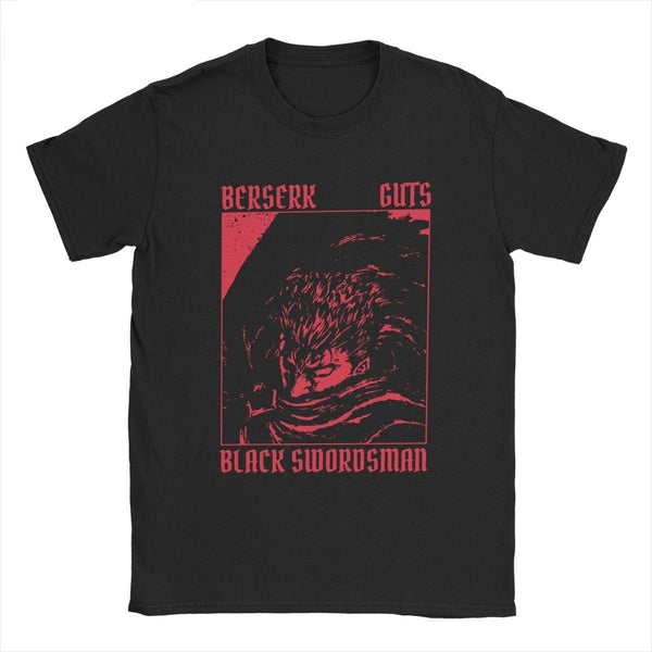 BERSERK BLACK SWORDSMAN TEE - Pomel