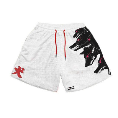 DEVINE DOGS - MESH SHORTS - Pomel