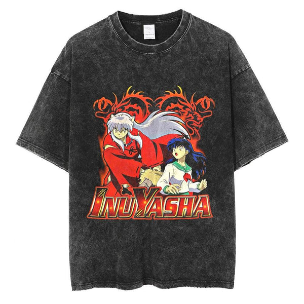 INUYASHA VINTAGE TEE - Pomel