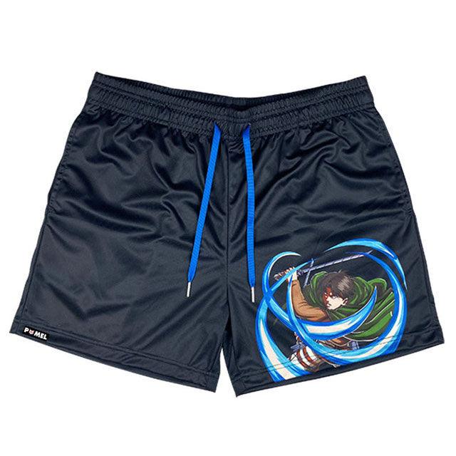 HUMANITY'S STRONGEST SOLDIER - MESH SHORTS - Pomel