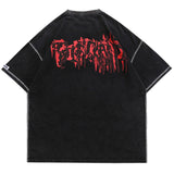 RYUK BLACK AIR VINTAGE TEE - Pomel