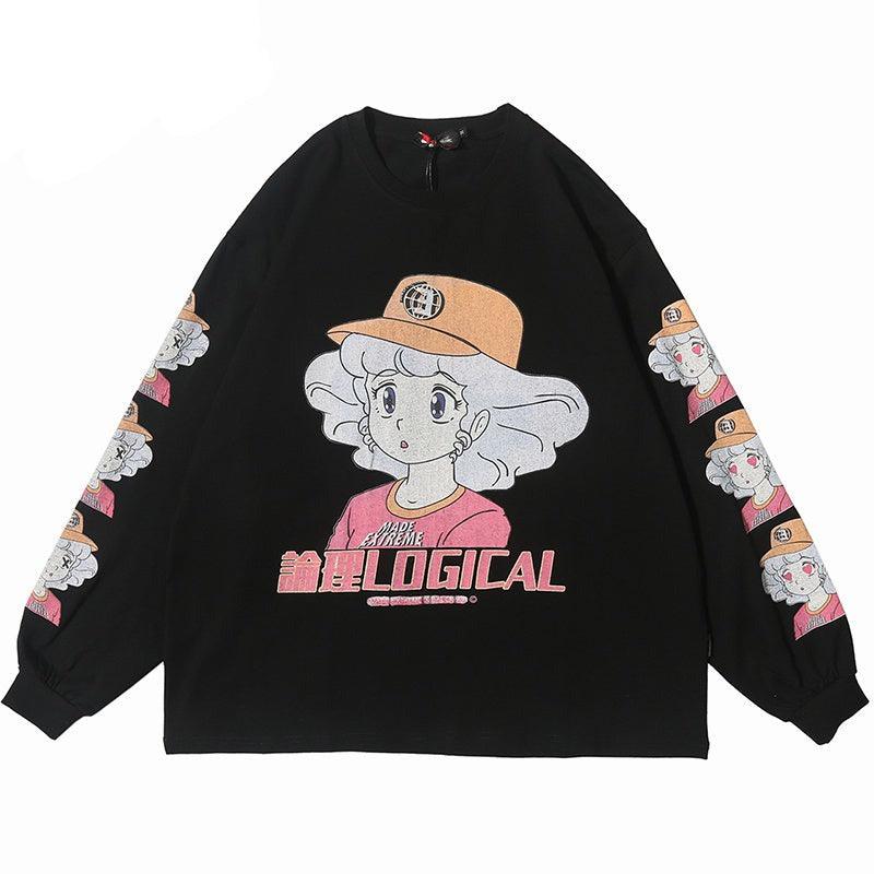 LOGICAL ANIME GIRL SWEATER - Pomel