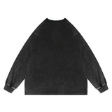 FLAME CHAINSAW VINTAGE SWEATER - Pomel