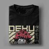 MIDORIYA DEKU BLACK TEE - Pomel