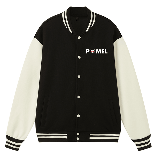 GUTS' STARE- BASEBALL VARSITY JACKET - Pomel
