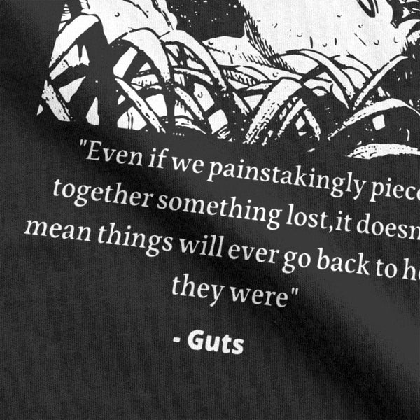 GUTS RAINING BLACK TEE - Pomel