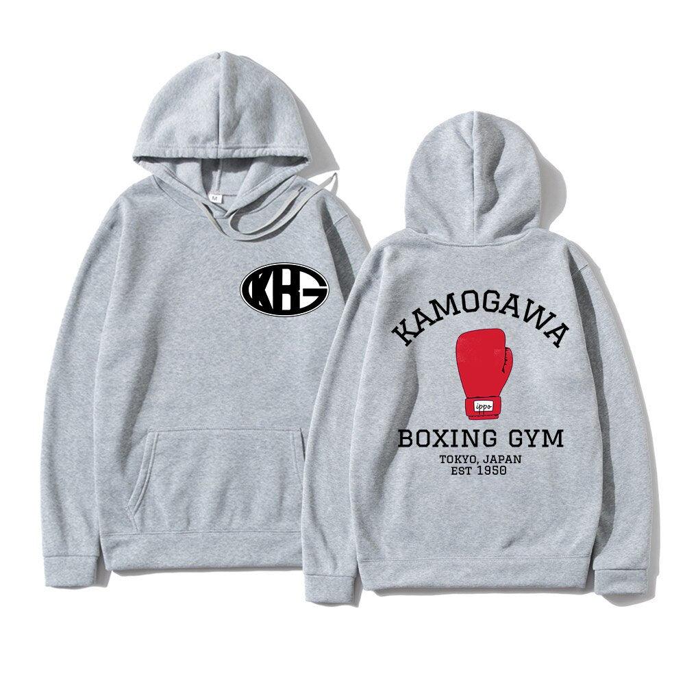 Kamogawa Boxing Gym Hoodie: Premium Boxing Apparel for True Fans – Pomel