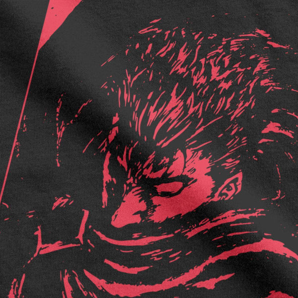 BERSERK BLACK SWORDSMAN TEE - Pomel