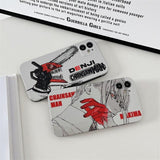 CHAINSAW WHITE IPHONE CASE - Pomel