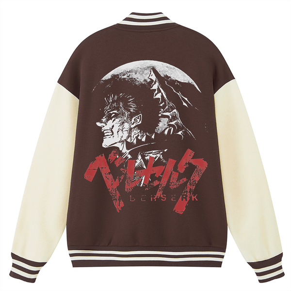GUTS BLOOD MOON - BASEBALL VARSITY JACKET - Pomel
