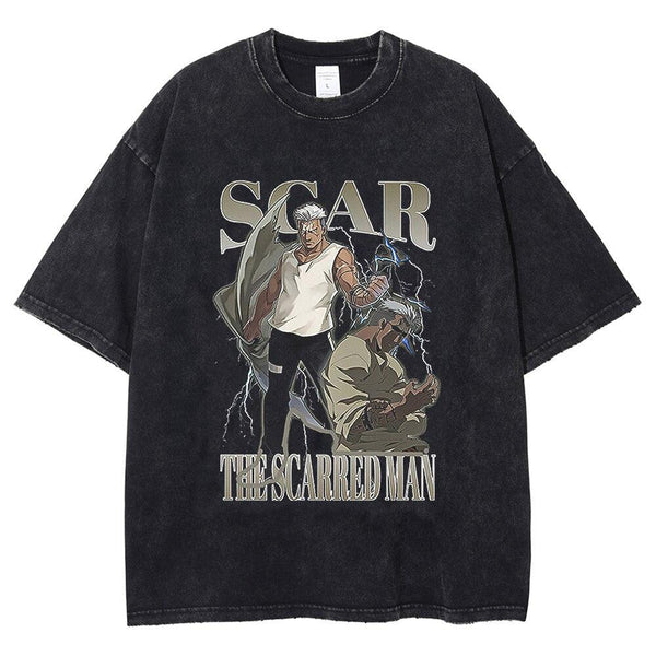 SCAR VINTAGE TEE - Pomel