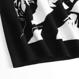 DEATH NOTE EMBROIDERED SWEATER - Pomel