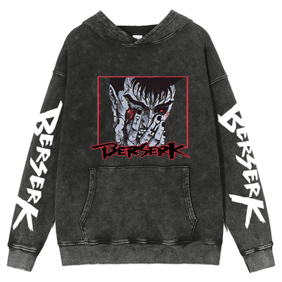 BLOOD TEARS FADED HOODIE - Pomel